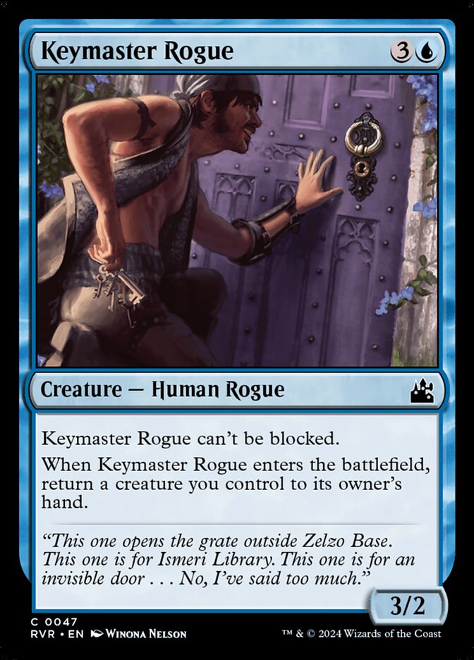 Keymaster Rogue RVR-47 Ravnica Remastered Magic card