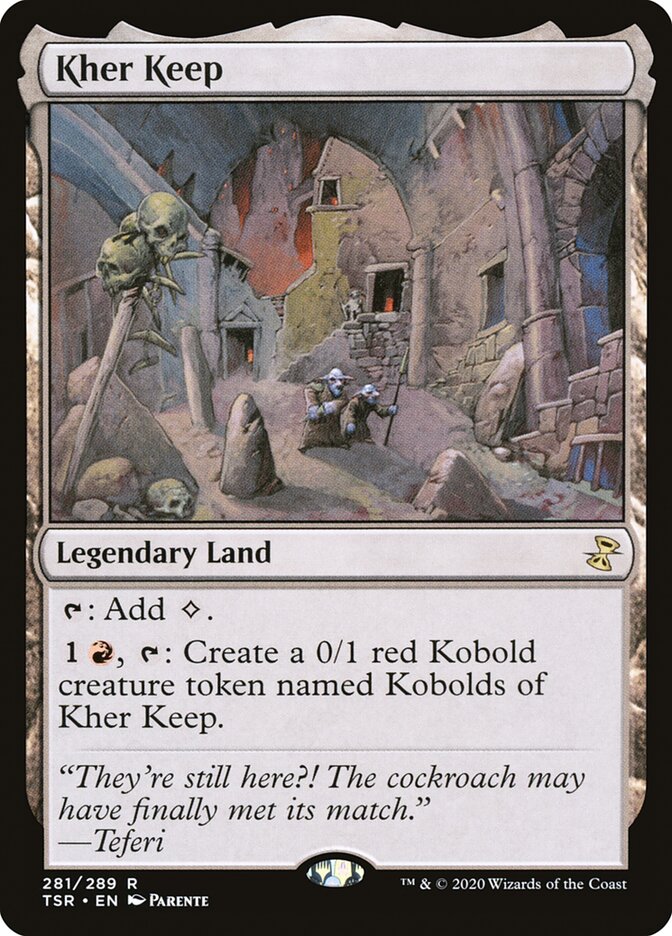 Kher Keep TSR-281 Time Spiral Remastered Magic card