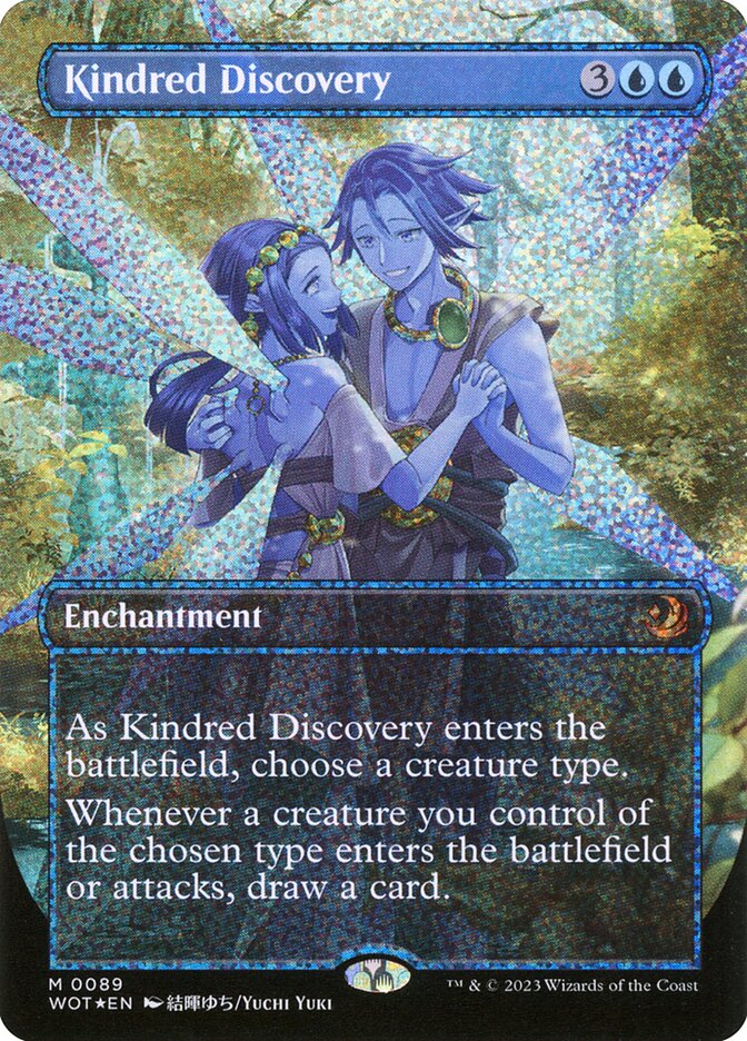 Kindred Discovery WOT-89 Wilds of Eldraine: Enchanting Tales Magic card