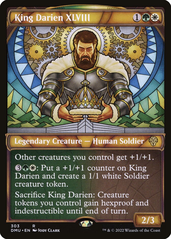 King Darien XLVIII DMU-303 Dominaria United Magic card