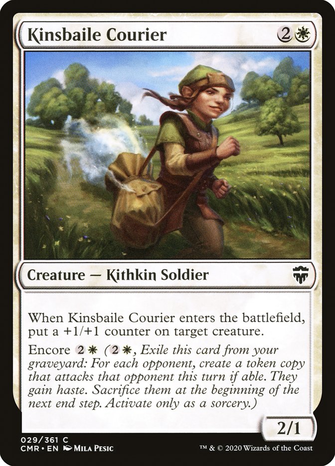 Kinsbaile Courier CMR-29 Commander Legends Magic card