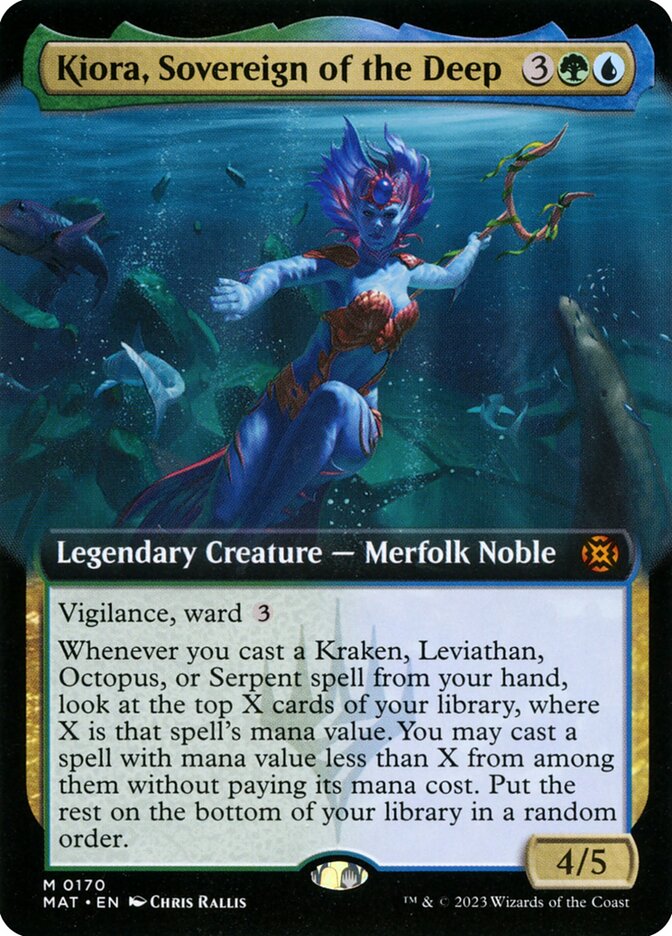 Kiora, Sovereign of the Deep MAT-170 March of the Machine: The Aftermath Magic card