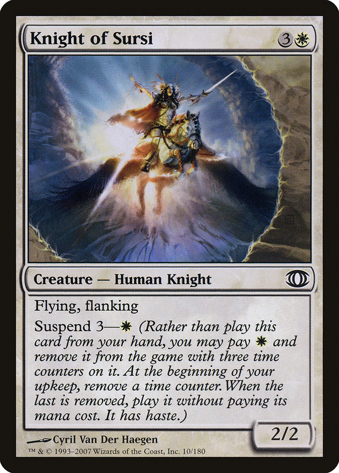 Knight of Sursi FUT-10 Future Sight Magic card