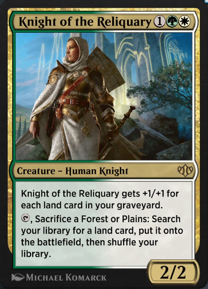 Knight of the Reliquary HA2-15 Historic Anthology 2 Magic card