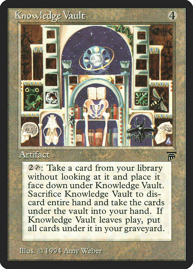 Knowledge Vault LEG-281 Legends Magic card