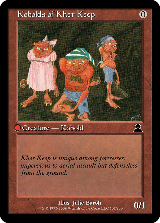 Kobolds of Kher Keep ME3-107 Masters Edition III Magic card