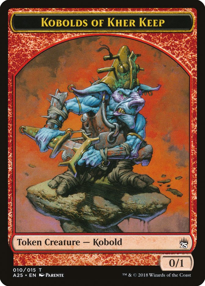 Kobolds of Kher Keep TA25-10 Masters 25 Tokens Magic card