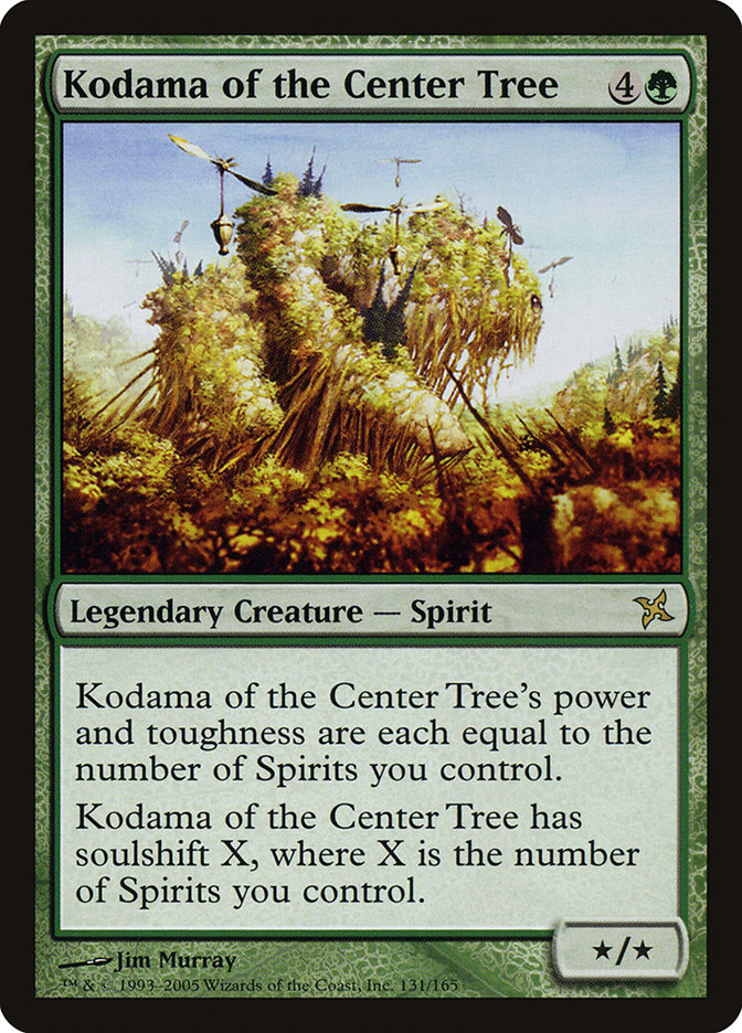 Kodama of the Center Tree BOK-131 Betrayers of Kamigawa Magic card