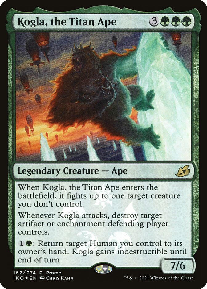 Kogla, the Titan Ape PIKO-162STAR Ikoria: Lair of Behemoths Promos Magic card