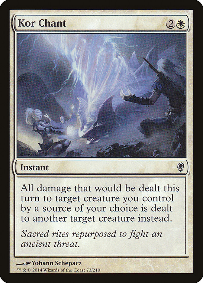 Kor Chant CNS-73 Conspiracy Magic card