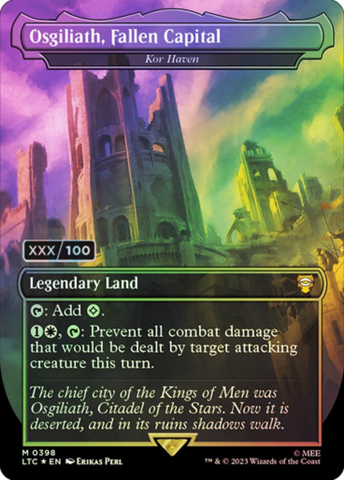 Kor Haven LTC-398Z Tales of Middle-earth Commander Magic card