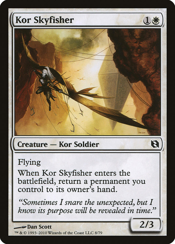 Kor Skyfisher DDF-8 Duel Decks: Elspeth vs. Tezzeret Magic card