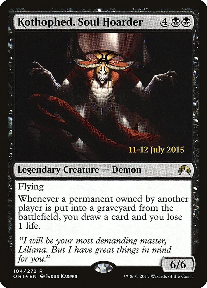 Kothophed, Soul Hoarder PORI-104S Magic Origins Promos Magic card