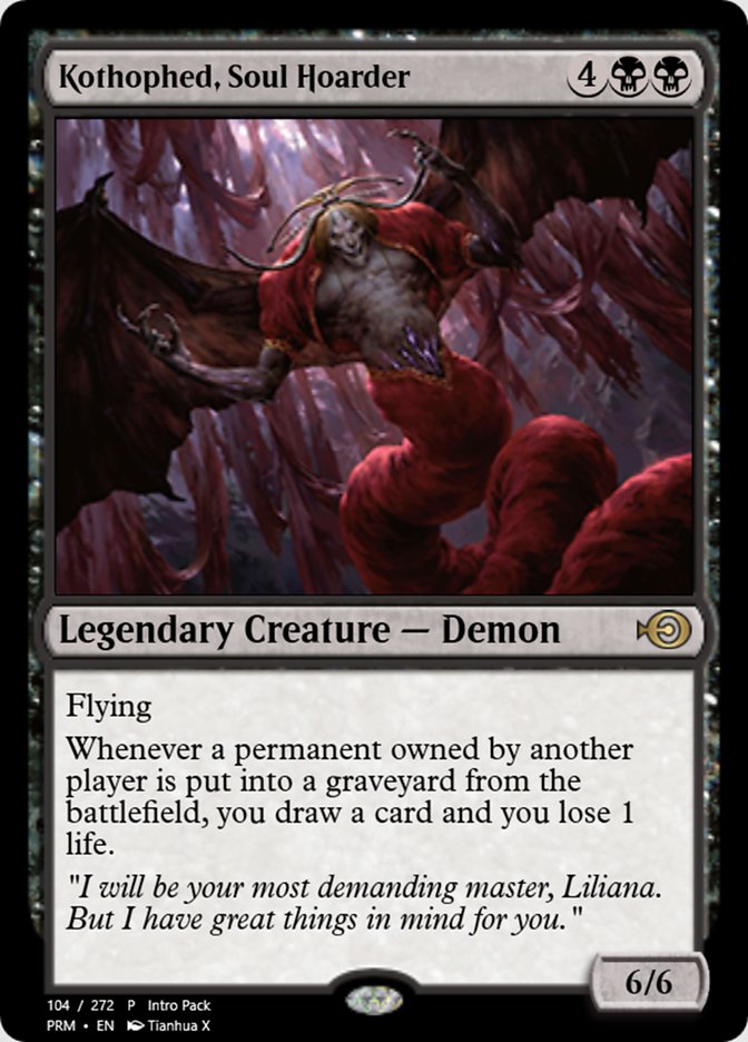 Kothophed, Soul Hoarder PRM-57590 Magic Online Promos Magic card