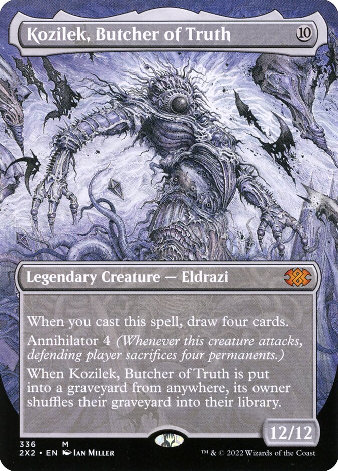 Kozilek, Butcher of Truth 2X2-336 Double Masters 2022 Magic card