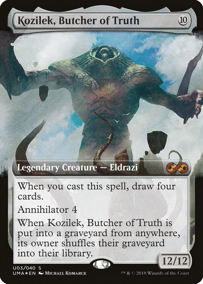 Kozilek, Butcher of Truth PUMA-U3 Ultimate Box Topper Magic card