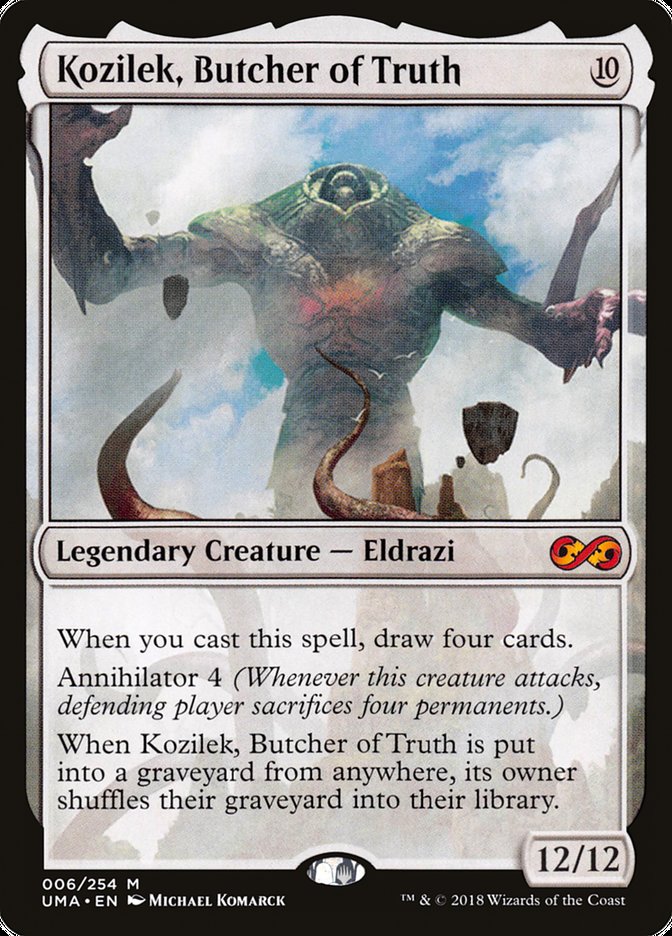 Kozilek, Butcher of Truth UMA-6 Ultimate Masters Magic card