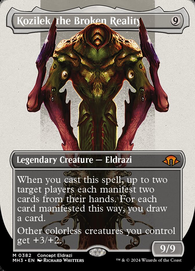 Kozilek, the Broken Reality MH3-382 Modern Horizons 3 Magic card