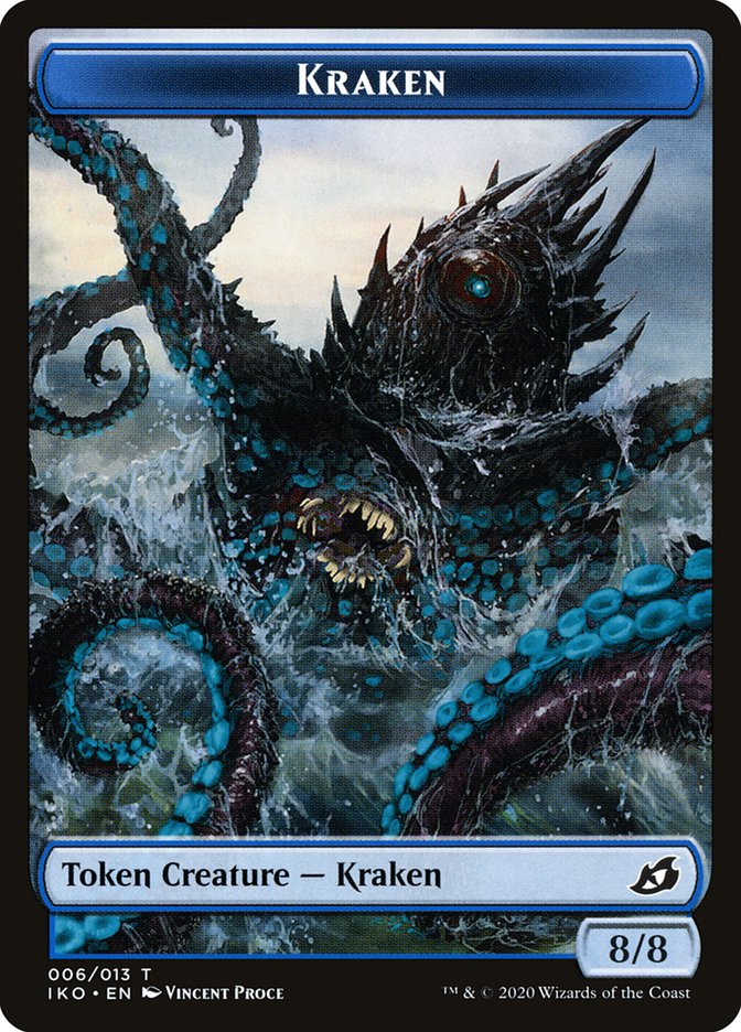 Kraken TIKO-6 Ikoria: Lair of Behemoths Tokens Magic card