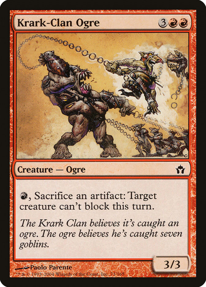 Krark-Clan Ogre 5DN-71 Fifth Dawn Magic card