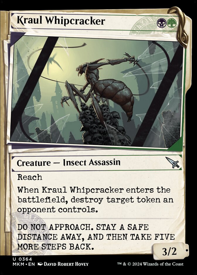 Kraul Whipcracker MKM-364 Murders at Karlov Manor Magic card