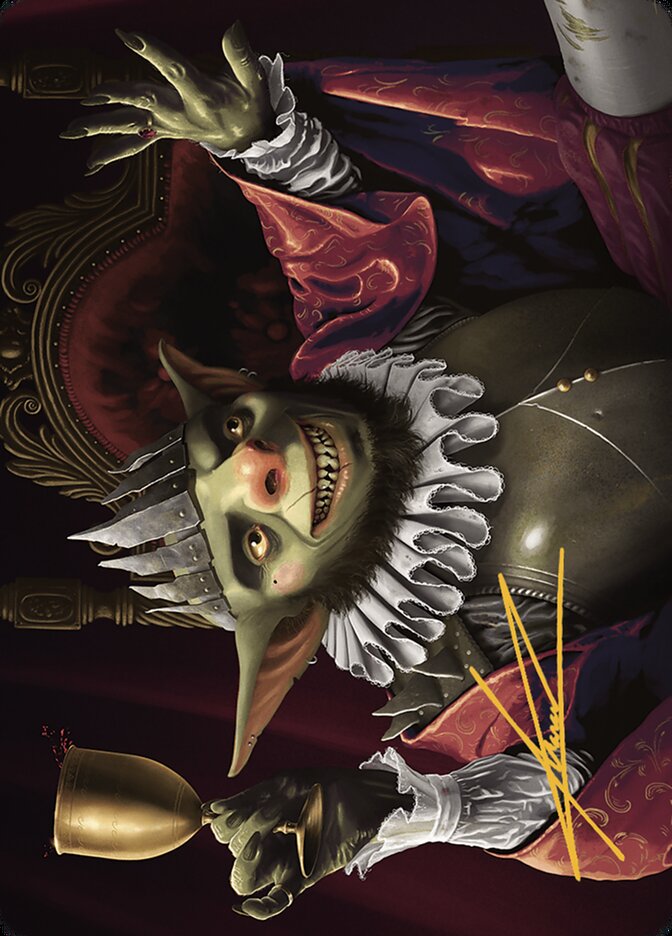 Krenko, Baron of Tin Street // Krenko, Baron of Tin Street AMKM-40 Murders at Karlov Manor Art Series Magic card
