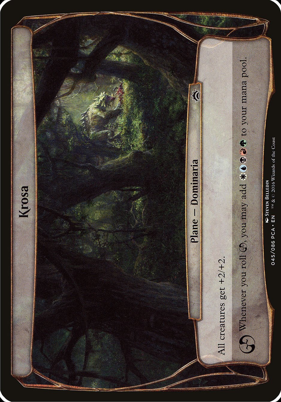 Krosa OPCA-45 Planechase Anthology Planes Magic card