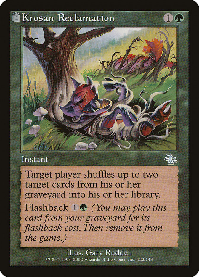 Krosan Reclamation JUD-122 Judgment Magic card