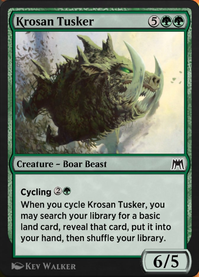 Krosan Tusker HA3-21 Historic Anthology 3 Magic card