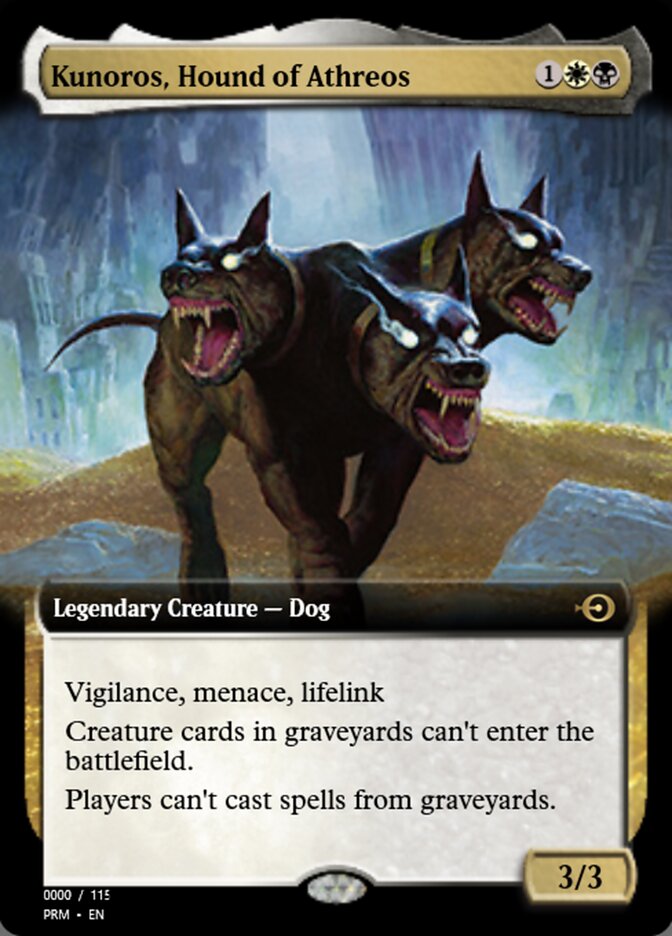 Kunoros, Hound of Athreos PRM-79889 Magic Online Promos Magic card
