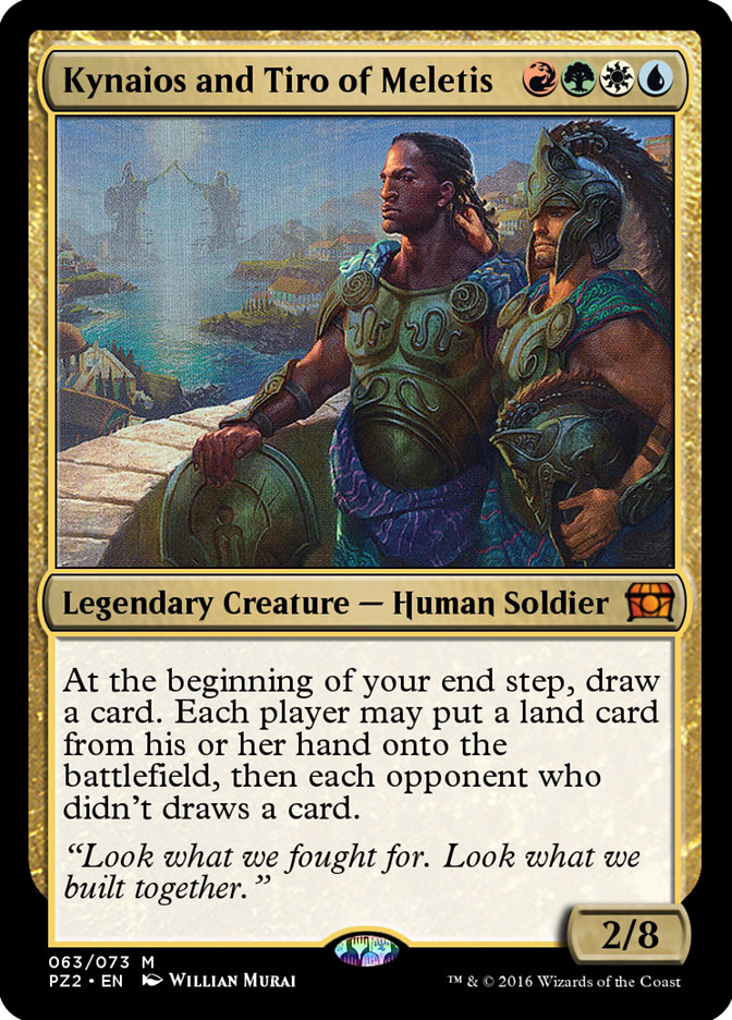 Kynaios and Tiro of Meletis PZ2-63 Treasure Chest Magic card