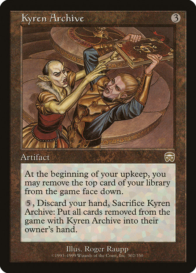 Kyren Archive MMQ-302 Mercadian Masques Magic card