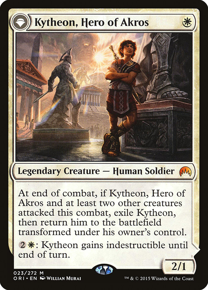 Kytheon, Hero of Akros // Gideon, Battle-Forged ORI-23 Magic Origins Magic card