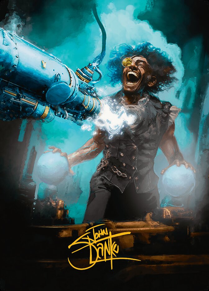 Laboratory Maniac // Laboratory Maniac AINR-6 Innistrad Remastered Art Series Magic card