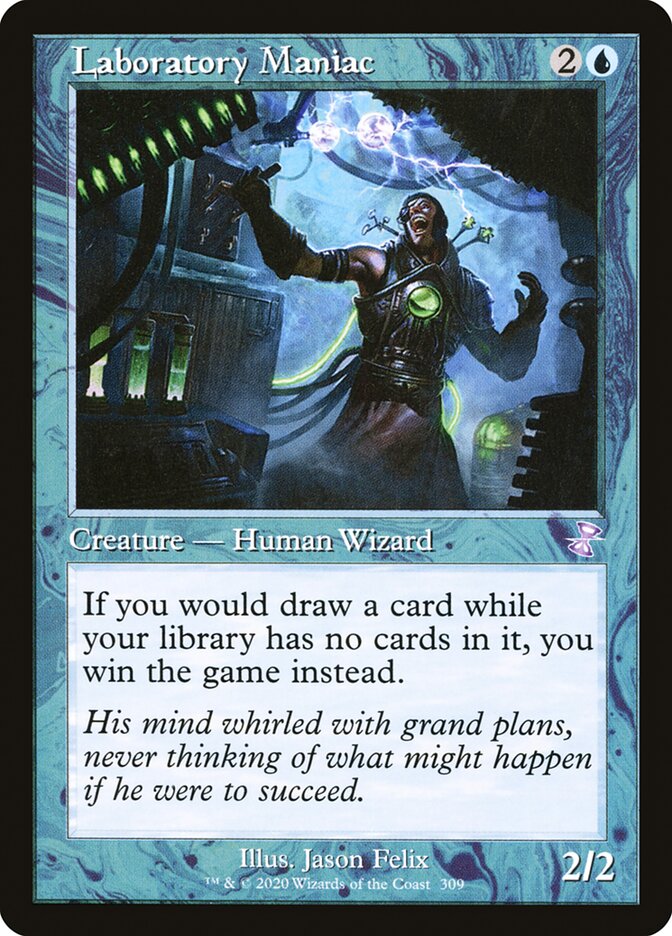 Laboratory Maniac TSR-309 Time Spiral Remastered Magic card