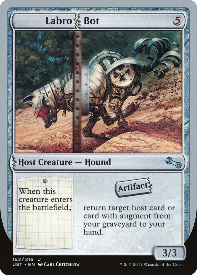 Labro Bot UST-152 Unstable Magic card