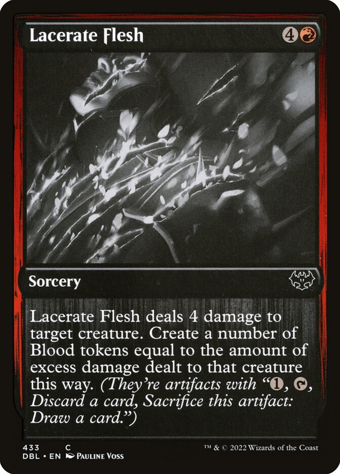 Lacerate Flesh DBL-433 Innistrad: Double Feature Magic card
