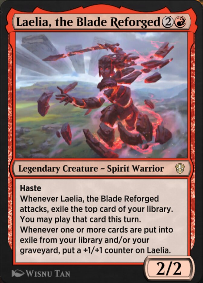 Laelia, the Blade Reforged HA6-5 Historic Anthology 6 Magic card