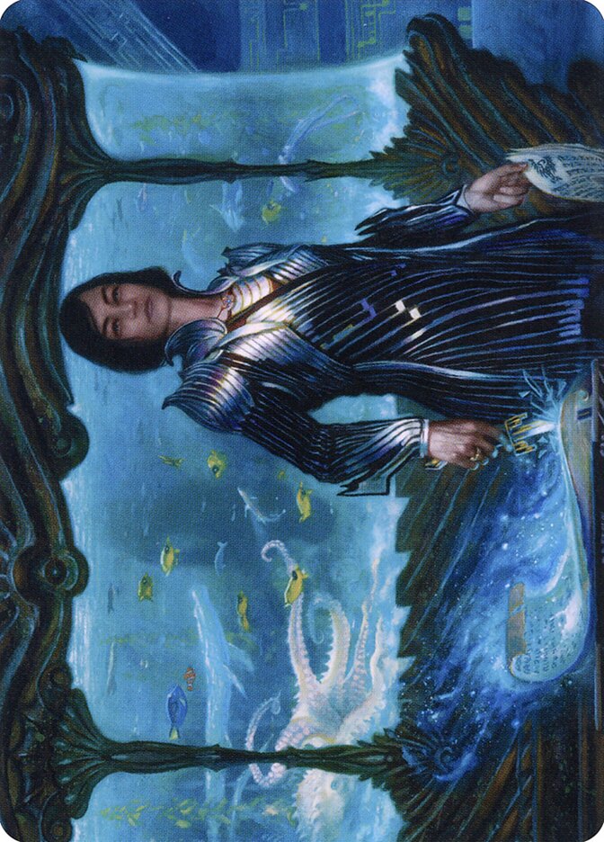Lagrella, the Magpie // Lagrella, the Magpie ASNC-28 New Capenna Art Series Magic card