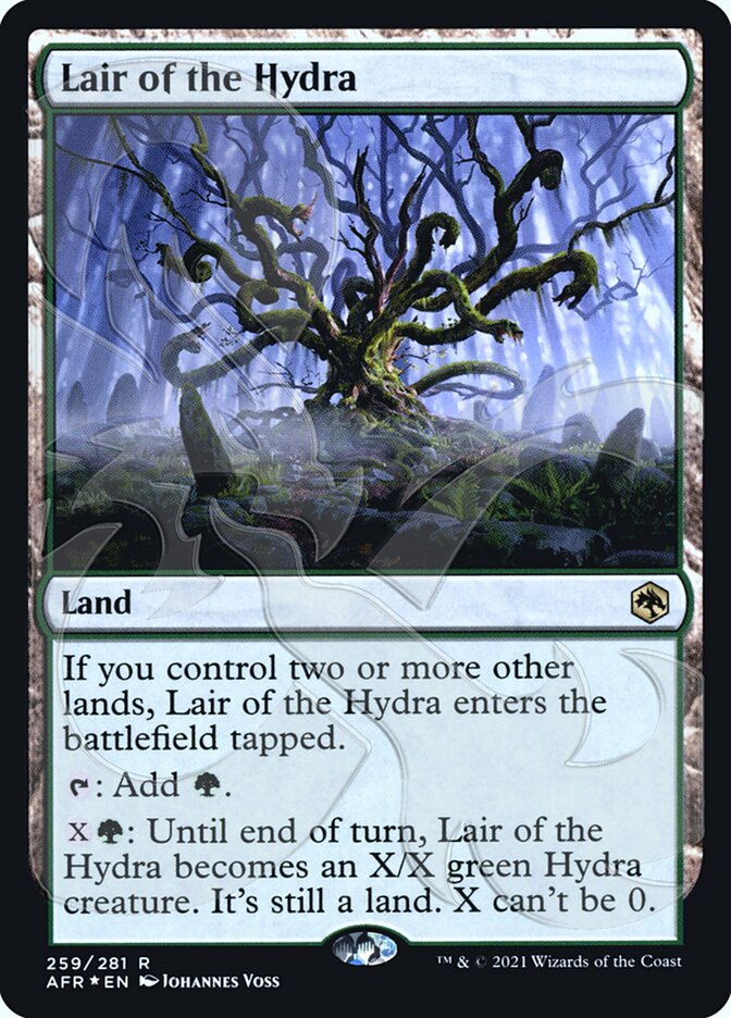 Lair of the Hydra PAFR-259A Adventures in the Forgotten Realms Promos Magic card
