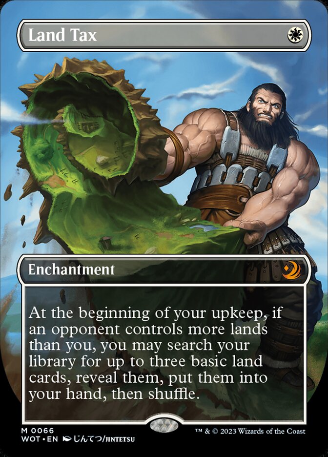 Land Tax WOT-66 Wilds of Eldraine: Enchanting Tales Magic card
