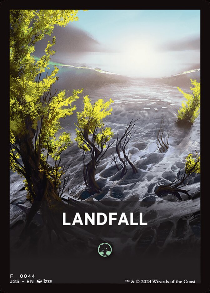 Landfall FJ25-44 Foundations Jumpstart Front Cards Magic card