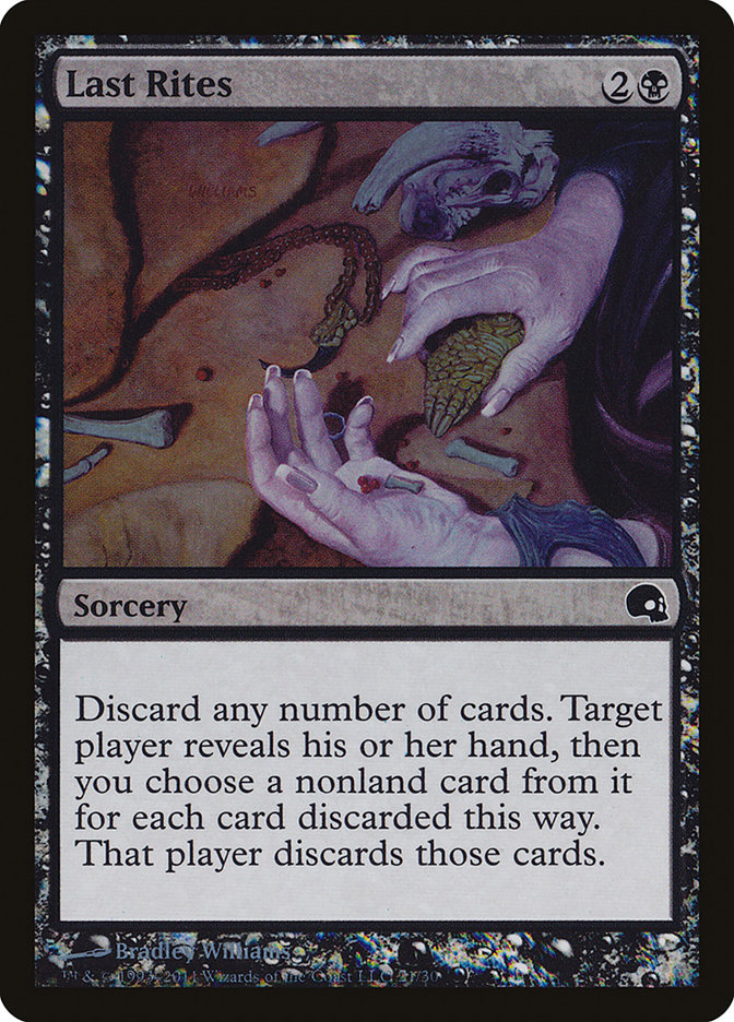 Last Rites PD3-21 Premium Deck Series: Graveborn Magic card