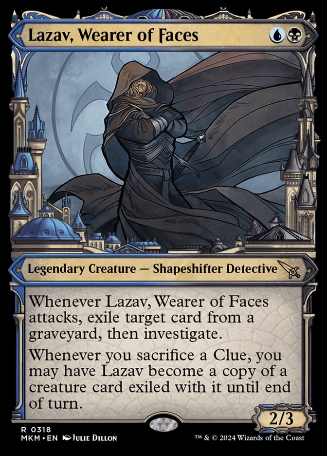 Lazav, Wearer of Faces MKM-318 Murders at Karlov Manor Magic card