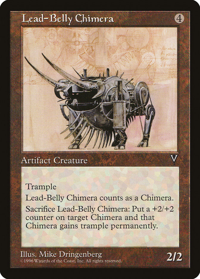 Lead-Belly Chimera VIS-148 Visions Magic card