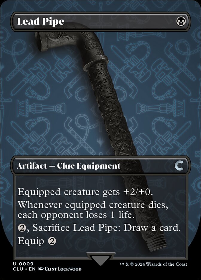 Lead Pipe CLU-9 Ravnica: Clue Edition Magic card