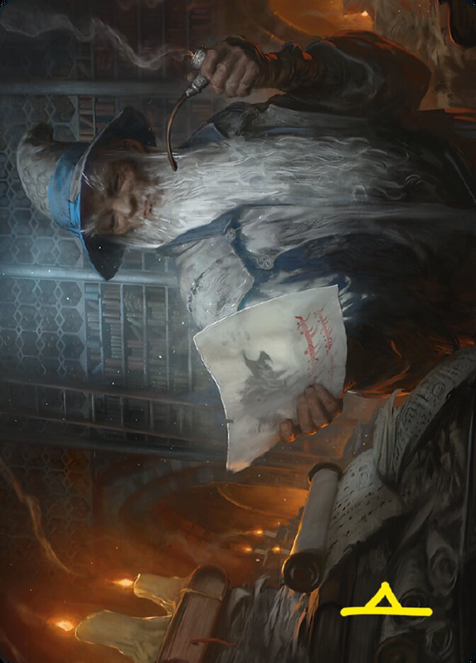 Learn from the Past // Learn from the Past ALTR-70 Tales of Middle-earth Art Series Magic card