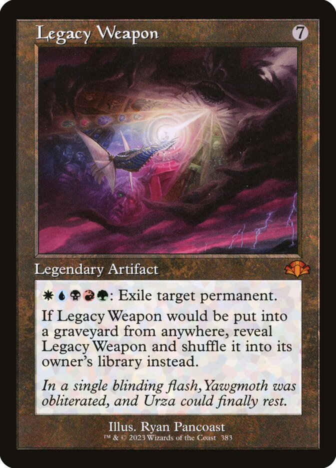 Legacy Weapon DMR-383 Dominaria Remastered Magic card