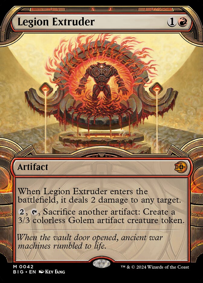 Legion Extruder BIG-42 The Big Score Magic card