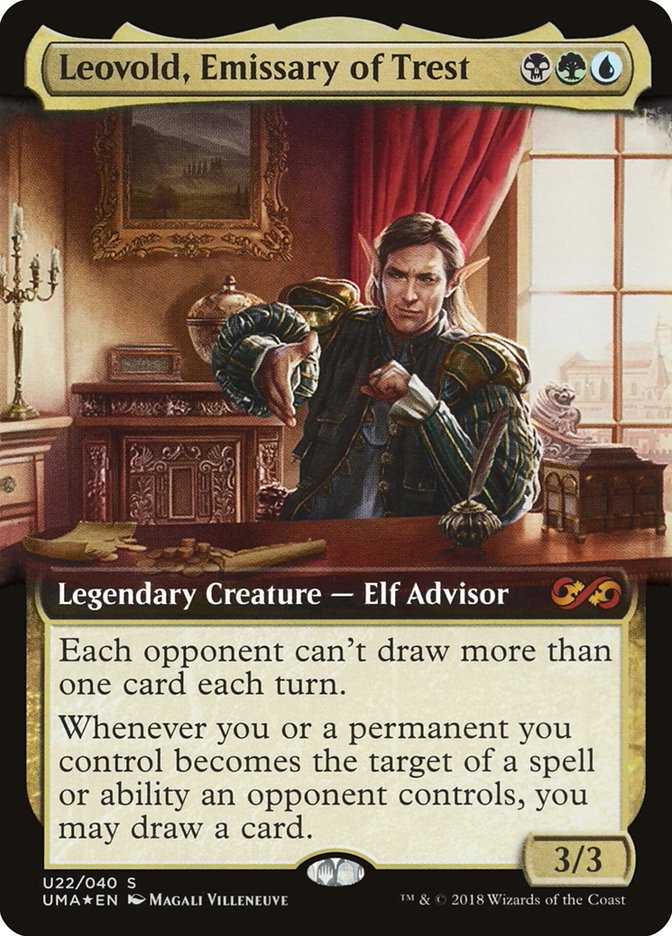 Leovold, Emissary of Trest PUMA-U22 Ultimate Box Topper Magic card